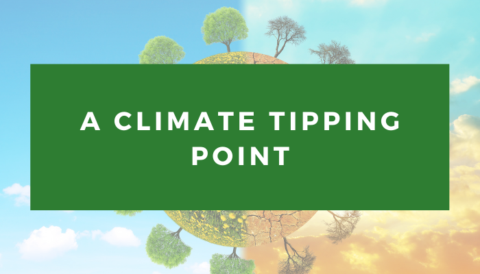 Good Byte 1: A Climate Tipping Point